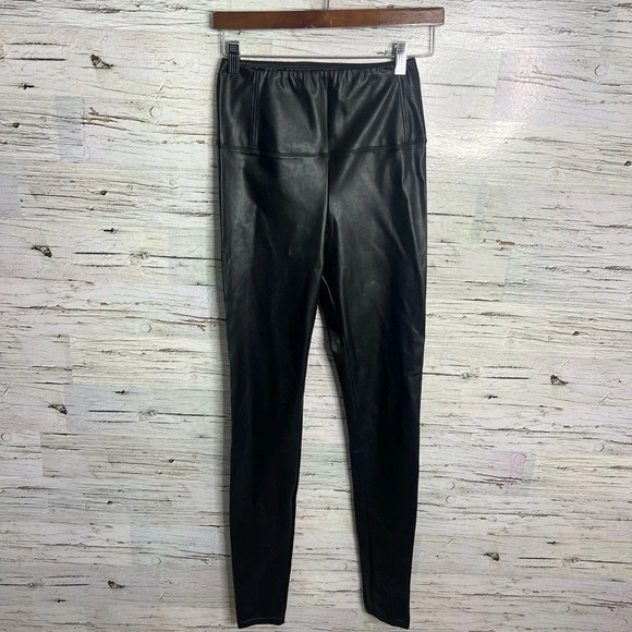 Wilfred free DARIA ANKLE PANT pant faux leather leggings high rise size medium - Picture 1 of 9